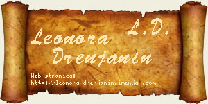 Leonora Drenjanin vizit kartica